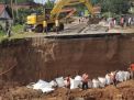 Pengerjaan Jembatan Bailey di Jalinsum Bungo Dikebut, Masyarakat Harapkan Rampung Pekan Ini