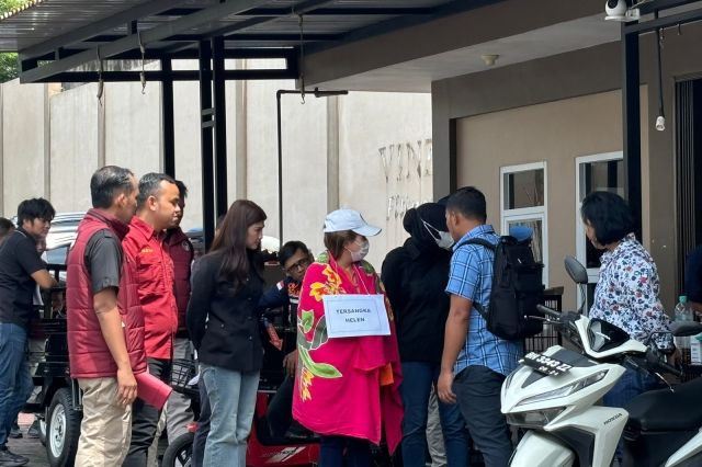 Polda Jambi Gelar Rekontruksi kasus Big Boss Narkoba Asal Jambi Helen Cs