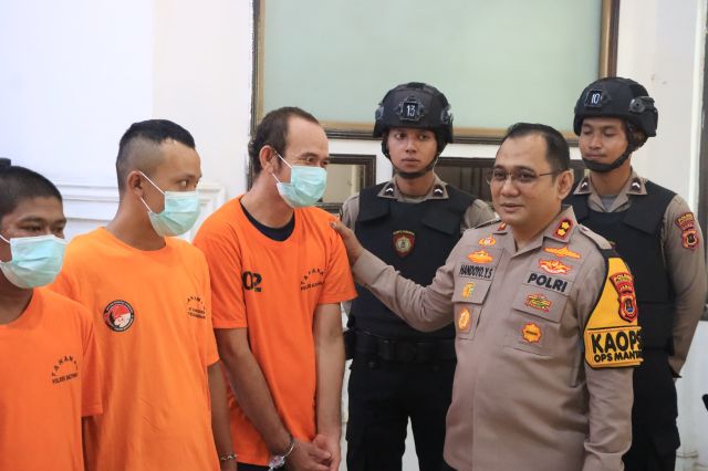 Polres Batanghari Berkomitmen Berantas Narkoba, 14 Tersangka Diamankan