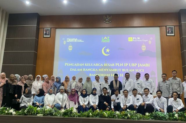 Sambut Ramadhan dengan Penuh Taqwa, PLN IP UBP Jambi Gelar Tausiyah dan Silaturahmi