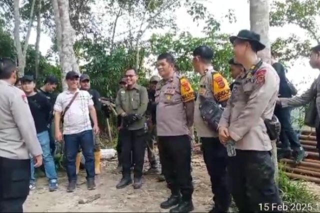 Pasca Ledakan Mengerikan, Polres Batanghari Gempur Sumur Minyak Ilegal