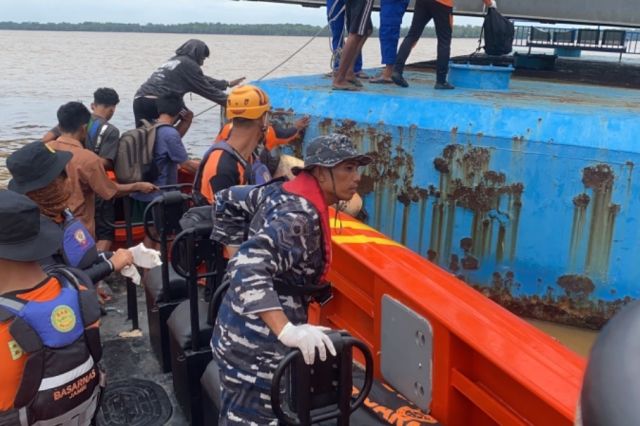 Hari Ketiga Pencarian, Tim SAR Gabungan Temukan Seluruh Korban Kapal Nelayan yang Ditabrak TB Trans 58
