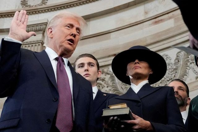 Ini Poin-poin Pidato Donald Trump Usai Dilantik Jadi Presiden ke-47 AS